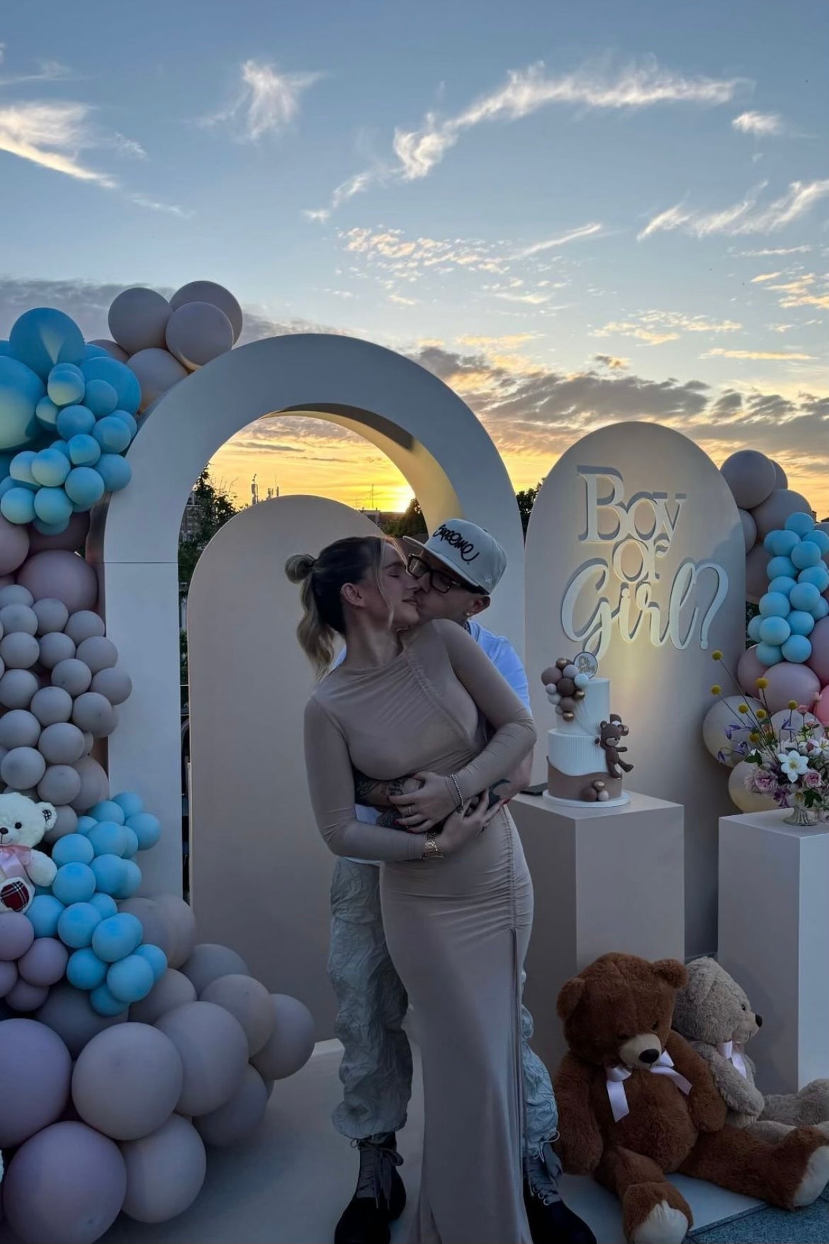 Allestimento di Palloncini | Set completo "Capri"