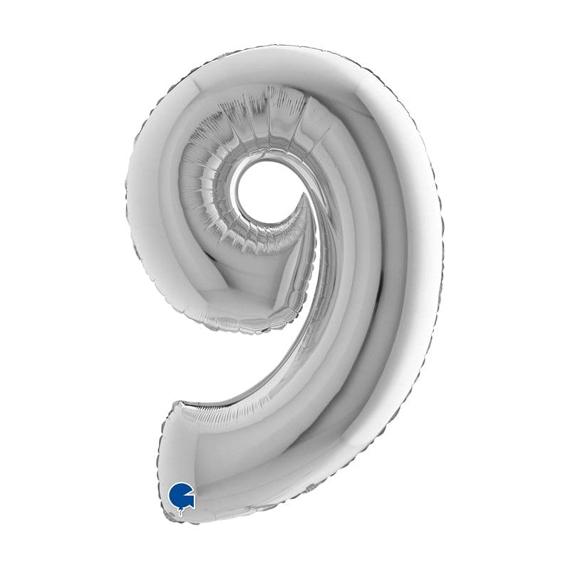 Numeri Argento in Mylar 40"