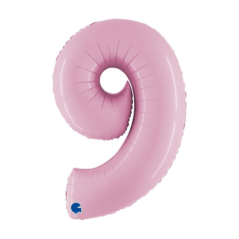 Numeri Rosa in Mylar 40"