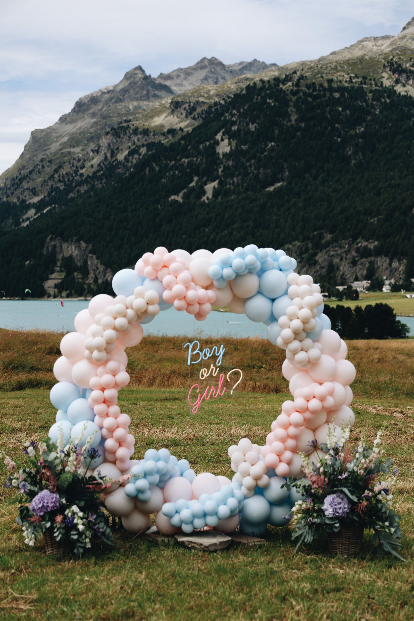 Cerchio di Palloncini | Gender Reveal