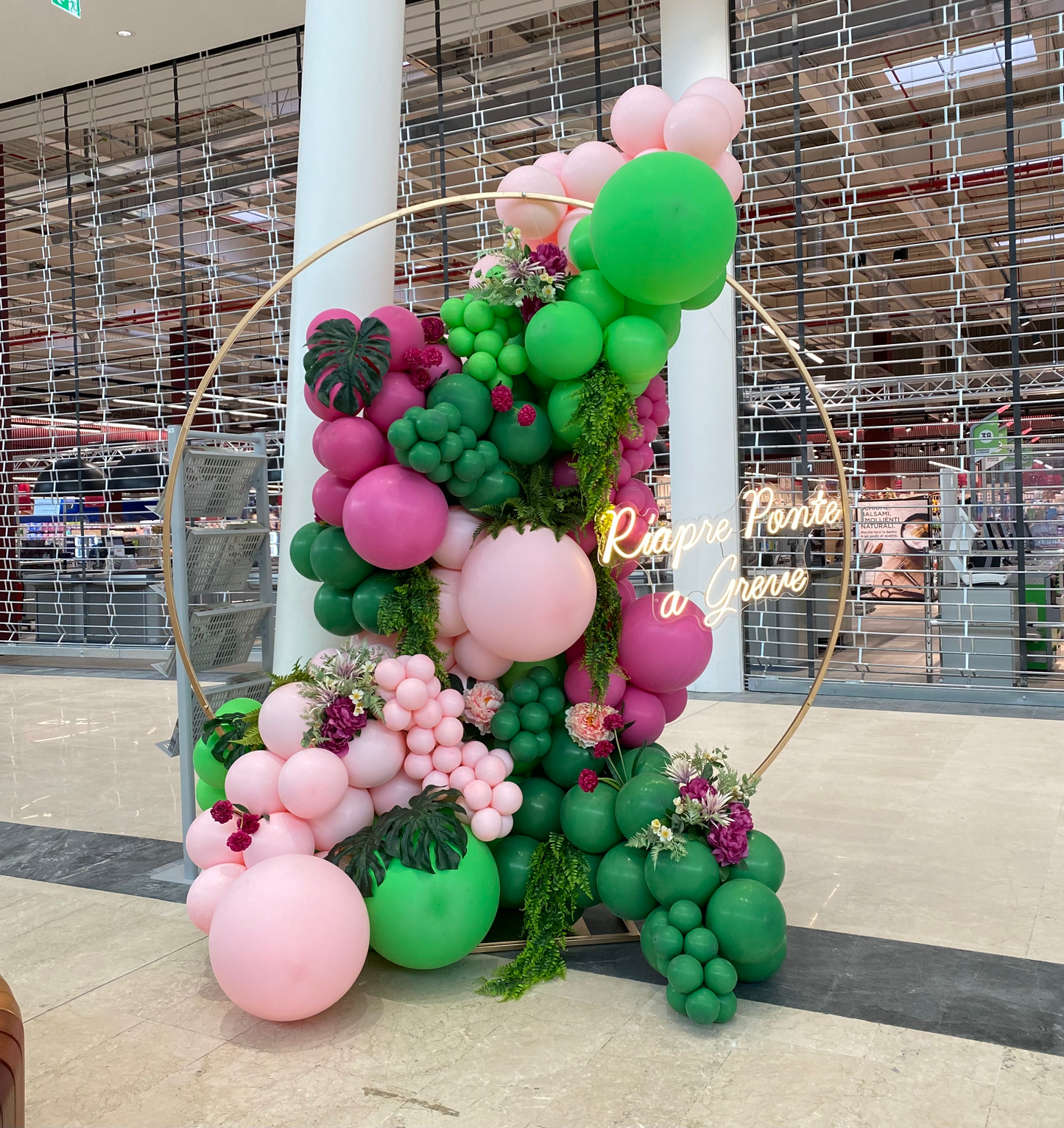 Cerchio di Palloncini Premium
