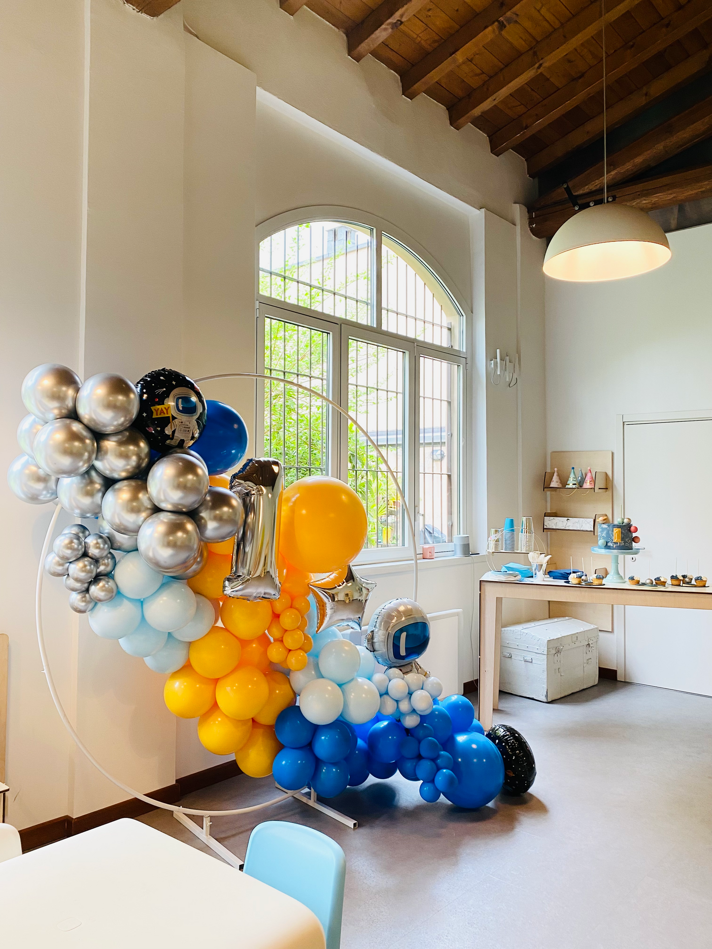 Cerchio di Palloncini Premium