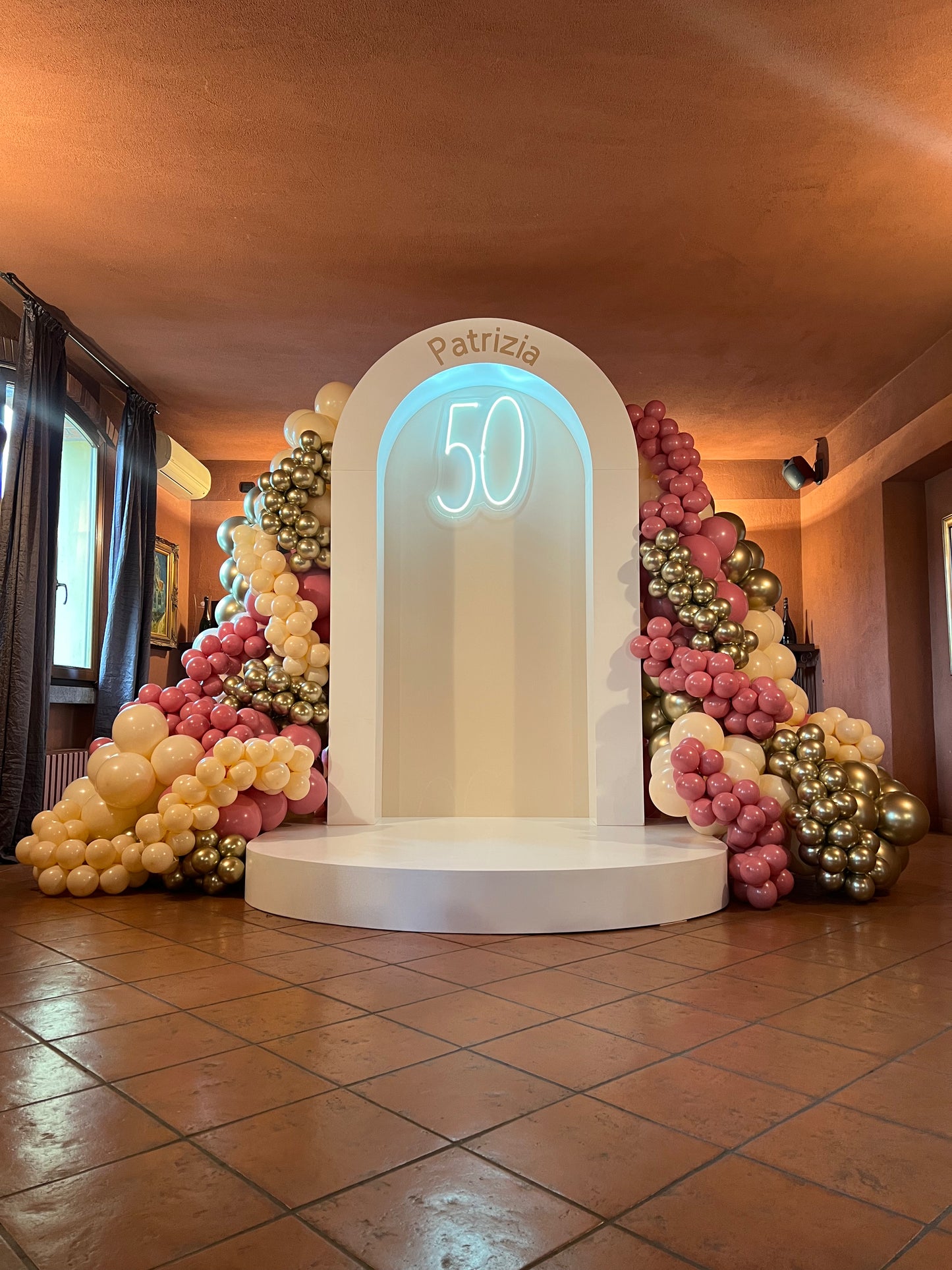 Allestimento 50º Compleanno | Set Milano