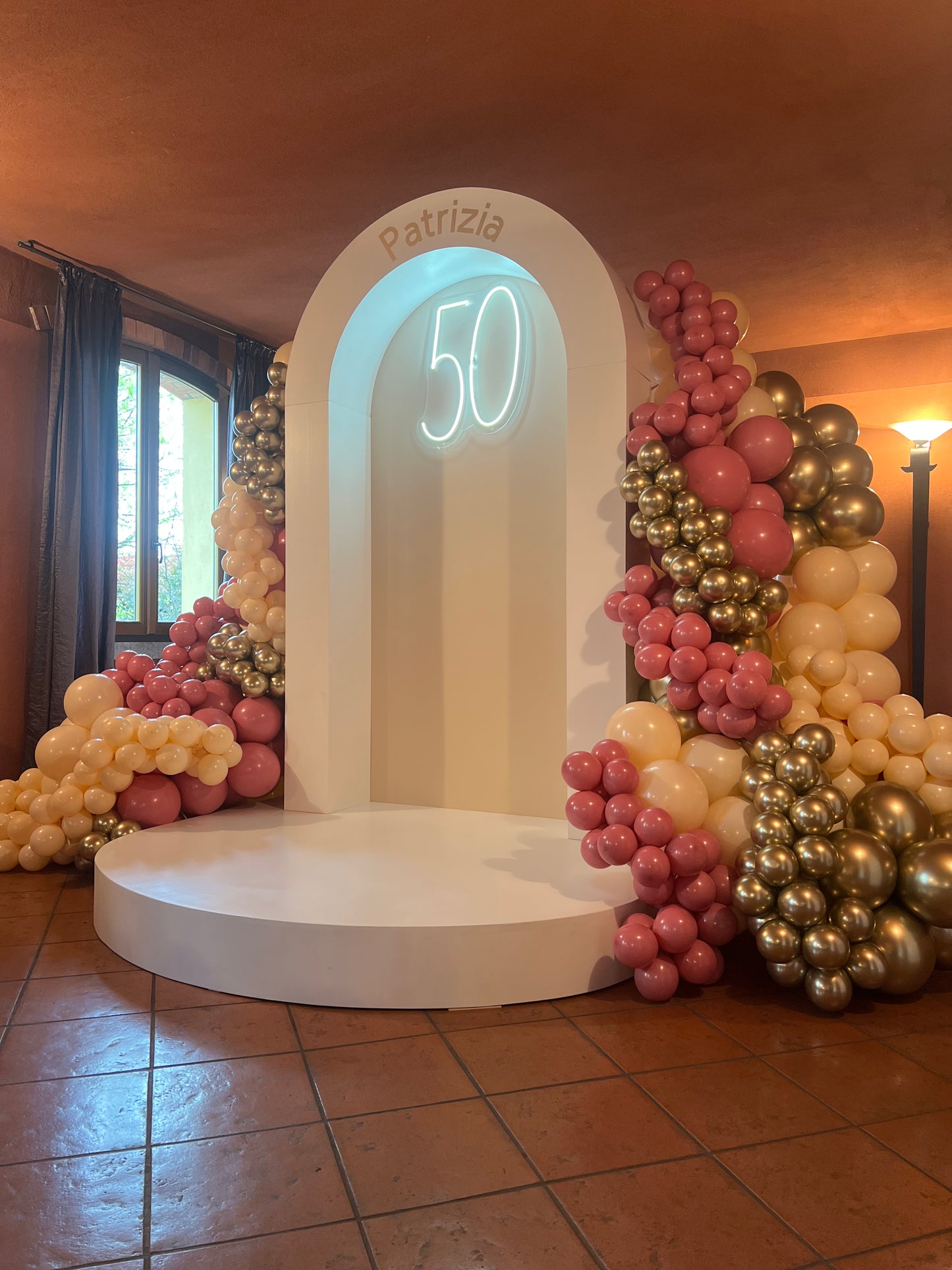 Allestimento 50º Compleanno | Set Milano